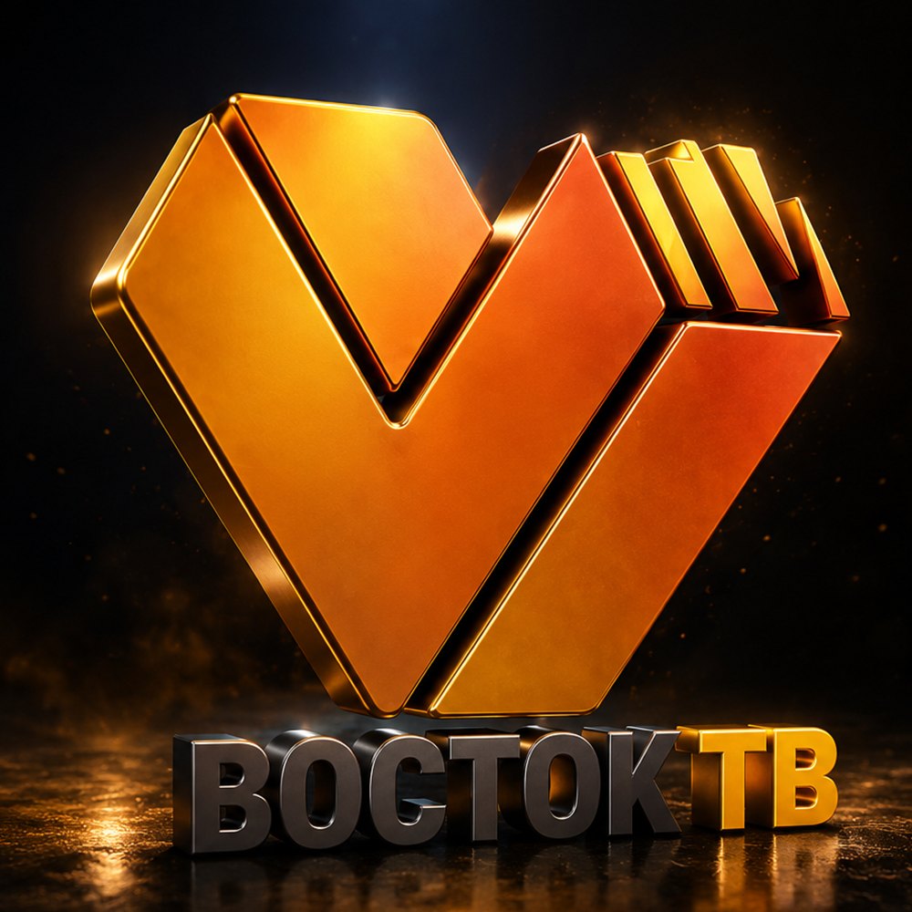 Восток ТВ — 3D логотип